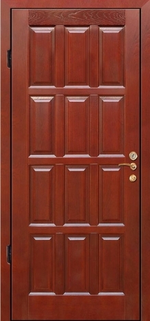 Фотография «Металлическая дверь МДФ серая №96»